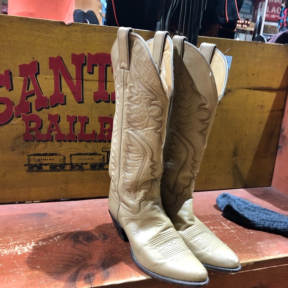 Justin Leather western boots size 6 - Picture 1 of 11